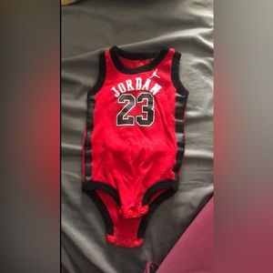 Baby Air Jordan onesie